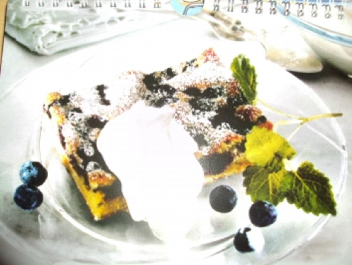 Blaubeerkuchen - Rezept