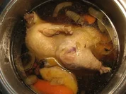 Hühnersuppe vom echten "Huhn" .... - Rezept - Bild Nr. 2