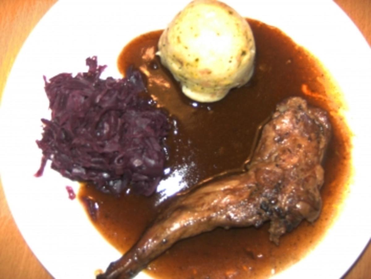 Geflügel/ Wild: Kaninchenbraten - Rezept - kochbar.de