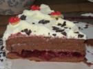 "falsche" Schwarzwälder-Kirschtorte - Rezept