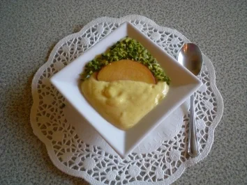 Zabaione vom Pfirsich - Rezept