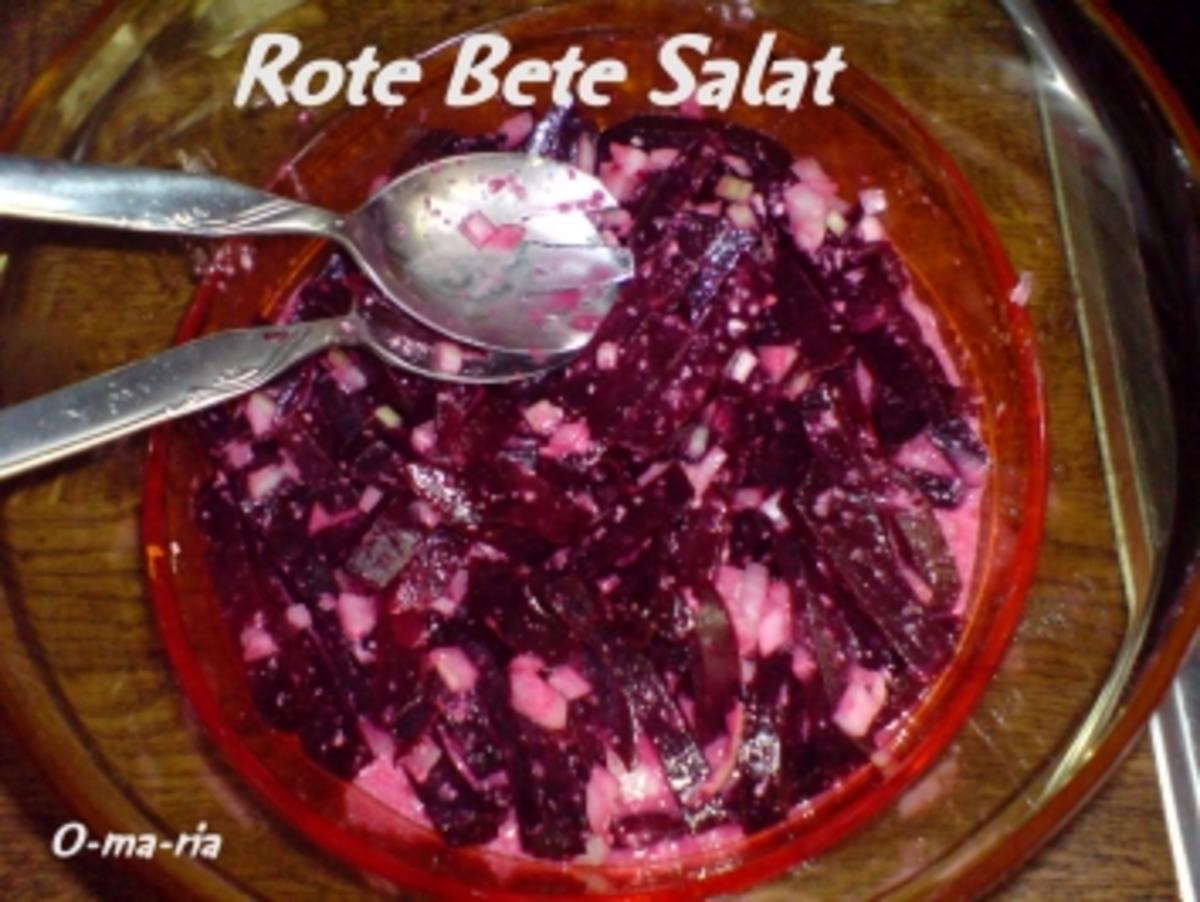 Salate  Rote - Bete - Salat - Rezept