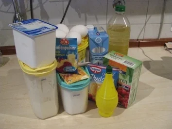 Zitronenkäsekuchen mit Himbeesoße - Rezept - Bild Nr. 2