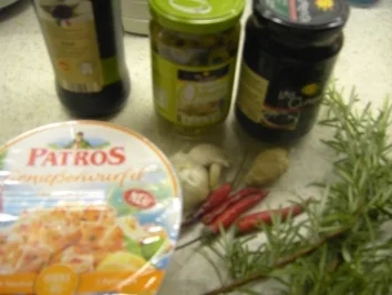 Rezept: Vorspeisen - Vegetarisch - eingelegte Oliven mit Feta Bild Nr. 2 Vorspeisen - Vegetarisch - eingelegte Oliven mit Feta - Rezept - Bild Nr. 2