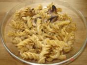 Champignon-Rahm Nudeln - Rezept