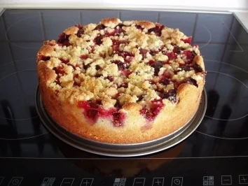 Rezept: Pflaumenkuchen mit Streusel Bild Nr. 5 Pflaumenkuchen mit Streusel - Rezept - Bild Nr. 5