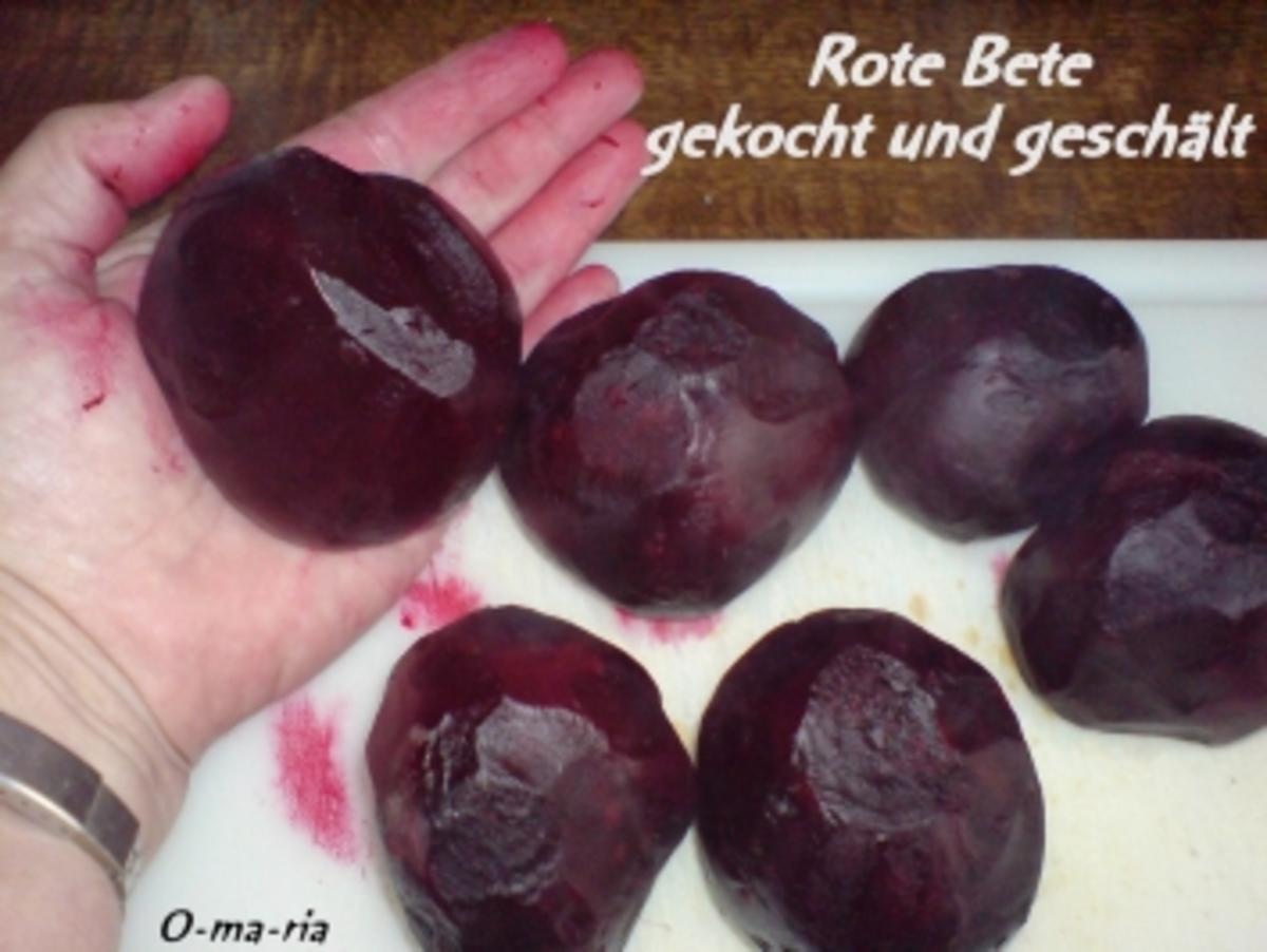 Gemüse  Rote Bete eingelegt - Rezept - Bild Nr. 2