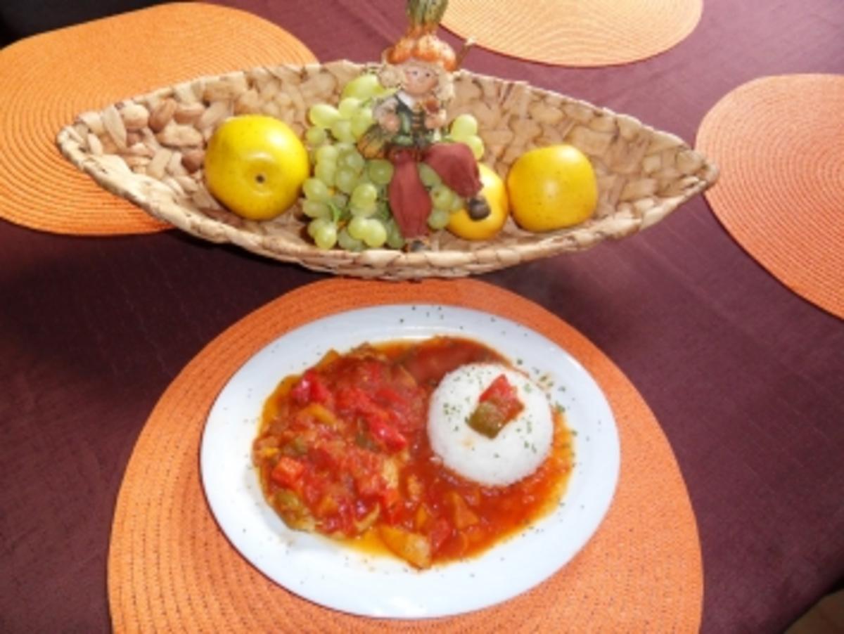Putenschnitzel unter Gemüsebeet und Basmatireis - Rezept - Bild Nr. 7