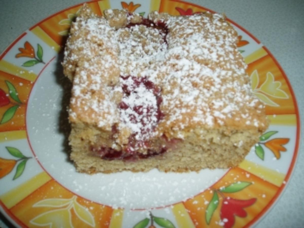 Feiner Zwetschken (Pflaumen) - Kuchen mit Streusel - Rezept By knoferl