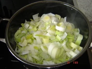 Thunfisch-Porree Soße - Rezept - Bild Nr. 2