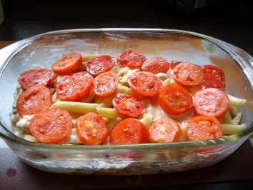 Rezept: Mangoldauflauf mit Nudeln Bild Nr. 3 Mangoldauflauf mit Nudeln - Rezept - Bild Nr. 3