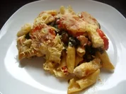 Mangoldauflauf mit Nudeln - Rezept
