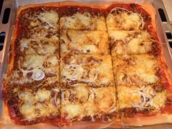 Pizza BBQ - Rezept