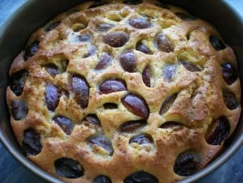 Rezept: Pflaumenkuchen mit Alkohol Pflaumenkuchen mit Alkohol - Rezept