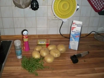 Thymian-Kartoffelstampf - Rezept - Bild Nr. 2