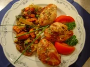 Putenmedallions mit Asia-Gemüse, einfach und schnell... - Rezept