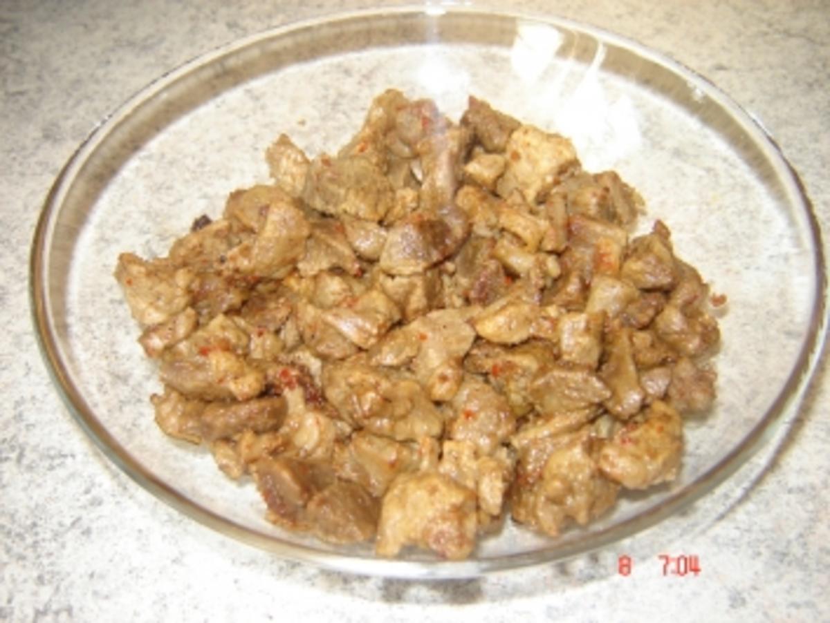 Bilder für Kavurma- gebratenes Lammfleisch - Rezept