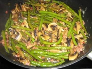 Rezept: Bohnen-Champignon-Gratin Bild Nr. 7 Bohnen-Champignon-Gratin - Rezept - Bild Nr. 7