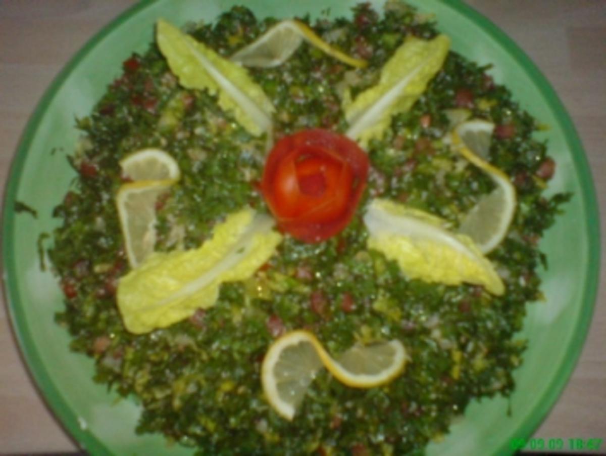 Bilder für Taboule Petersiliensalat Rezept