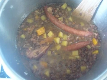 Hauptspeise: Linseneintopf nach Bobbeles Art - Rezept - Bild Nr. 3