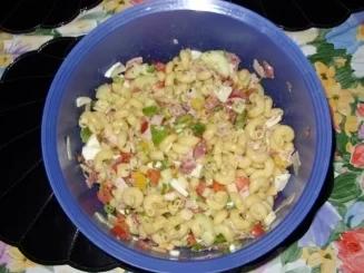 Herbstlicher-Fantasie-Nudelsalat - Rezept - Bild Nr. 4