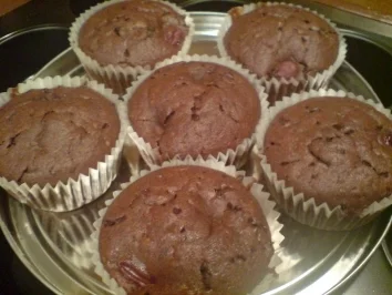 Muffins "Schoko-Kirsch" - Rezept