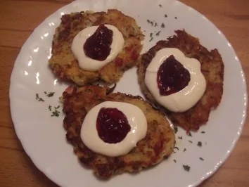 Rezept: Kartoffelpuffer mit Pfiff Kartoffelpuffer mit Pfiff - Rezept