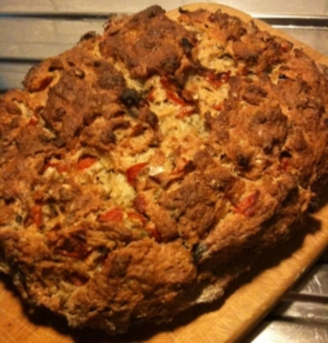 Tomaten-Basilikum-Brot - Rezept mit Bild - kochbar.de