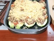 Zucchini gefüllt mit Hackfleisch - Rezept - Bild Nr. 4