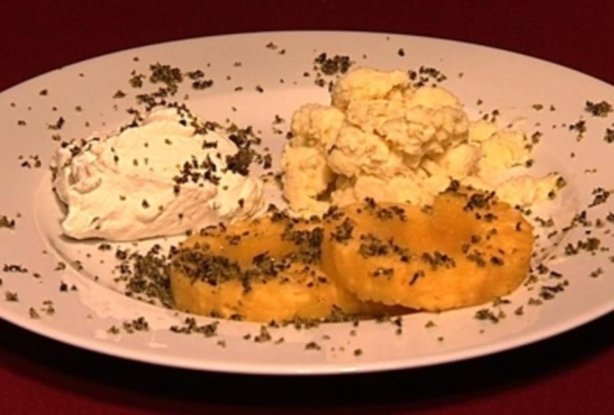 AnanasSorbetEis und frische Ananas mit Minze Rezept kochbar.de