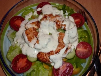 Salate: Salat mit Hähnchenbrust - Rezept