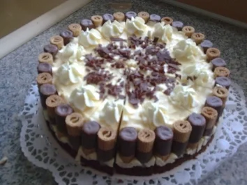 Röllchen Torte - Rezept