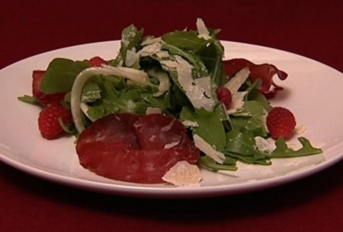 Bilder für Rucola–Fenchel-Salat mit Parmesan und Bresaola - Rezept