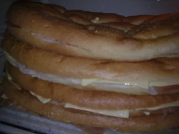 Rezept: gefülltes Fladenbrot gefülltes Fladenbrot - Rezept