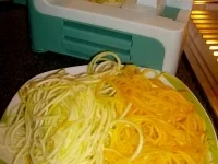 Rezept: Zucchinispaghetti All´Arrabbiata (Spiralschneider-Rezept) Bild Nr. 2 Zucchinispaghetti All´Arrabbiata (Spiralschneider-Rezept) - Rezept - Bild Nr. 2