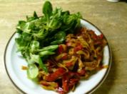 Paprika-Woknudeln - Rezept