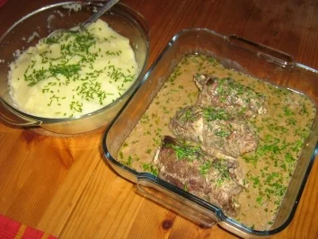 Rinderroulade mit pikanter Füllung - Rezept - Bild Nr. 10