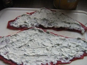 Rinderroulade mit pikanter Füllung - Rezept - Bild Nr. 4