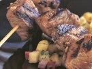 Schweinespieße mit Ananas-Salsa - Rezept