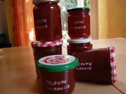 Pflaumenkonfitüre mit Slibowitz - Rezept