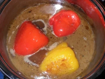 Rezept: Gefüllte Paprikaschoten Bild Nr. 6 Gefüllte Paprikaschoten - Rezept - Bild Nr. 6