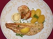 Nordseezunge mit Salzkartoffeln - Rezept