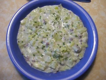 Rezept: Käse-Lauch-Suppe Käse-Lauch-Suppe - Rezept