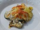 Zucchini-Kartoffel-Gratin mit Hähnchenfilet - Rezept