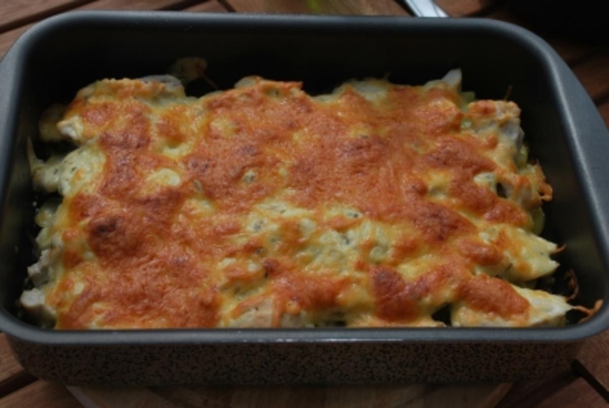 Zucchini-Kartoffel-Gratin mit Hähnchenfilet - Rezept - Bild Nr. 2