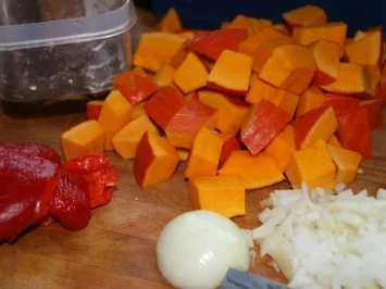 Herbstlich bunte Kürbissuppe - Rezept - Bild Nr. 3