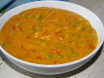 Herbstlich bunte Kürbissuppe - Rezept