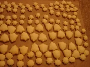 Feine Hefeplätzchen - Rezept