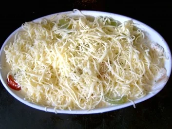 Rezept: Fisch: Alaska Seelachs mit Feta, Paprika und Trauben Bild Nr. 5 Fisch: Alaska Seelachs mit Feta, Paprika und Trauben - Rezept - Bild Nr. 5