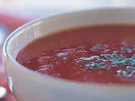 Tomatensuppe mit Basilikum - Rezept